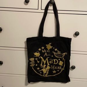 Alice and wonderland tote
